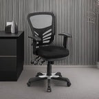 Flash Furniture Nicholas Mid-Back Swivel Desk Chair - Image 6