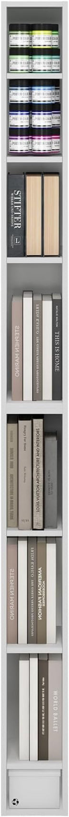 Furinno Fulda Book Shelf, 8-Tier Bookshelf, Bookcase - Image 4