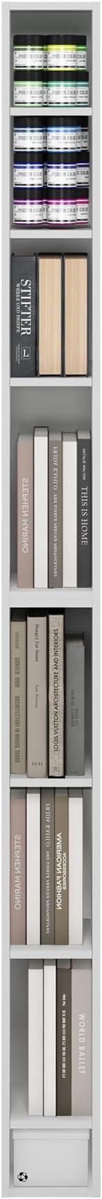 Furinno Fulda Book Shelf, 8-Tier Bookshelf, Bookcase - Image 4