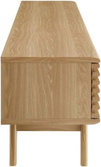 Modway Render Mid-Century Modern Low Profile 70 Inch Media Console TV Stand in - Image 5