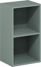 Furinno PASIR Book Shelf, 2-Tier Modern Bookshelf, Open Shelves Bookcase 9 x 12 - Image 5