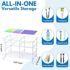 Electric Toothbrush Holders for Bathrooms 304 Stainless Steel Quick Drying - Image 3