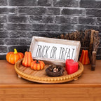 Trick or Treat Sign, Farmhouse Cute Halloween Decor Indoor - Image 7