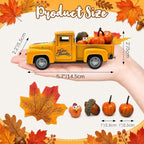 Thanksgiving Turkey Decorations - Vintage Turkey Truck Decor - Image 3
