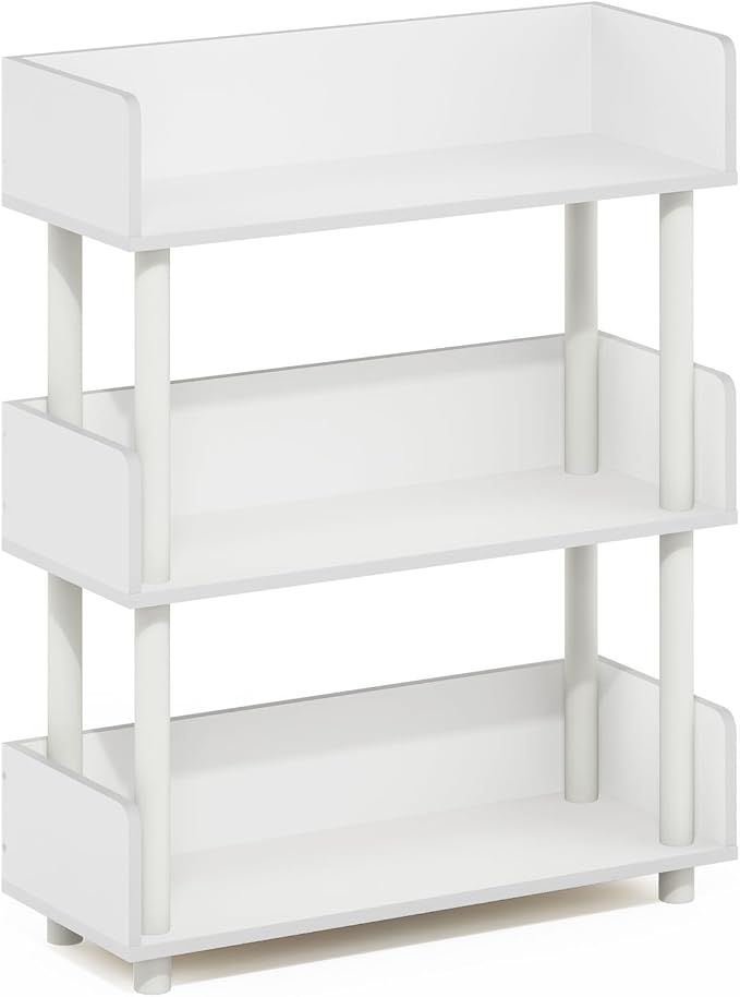 Furinno Turn-N-Tube Display Shelf, 3-Tier Storage Shelves - Image 5