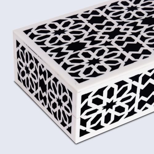 Handicrafts Home Black Remote Control Storage Box with Lid, 10x4.5x2.5 In - Image 6