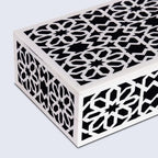 Handicrafts Home Black Remote Control Storage Box with Lid, 10x4.5x2.5 In - Image 6