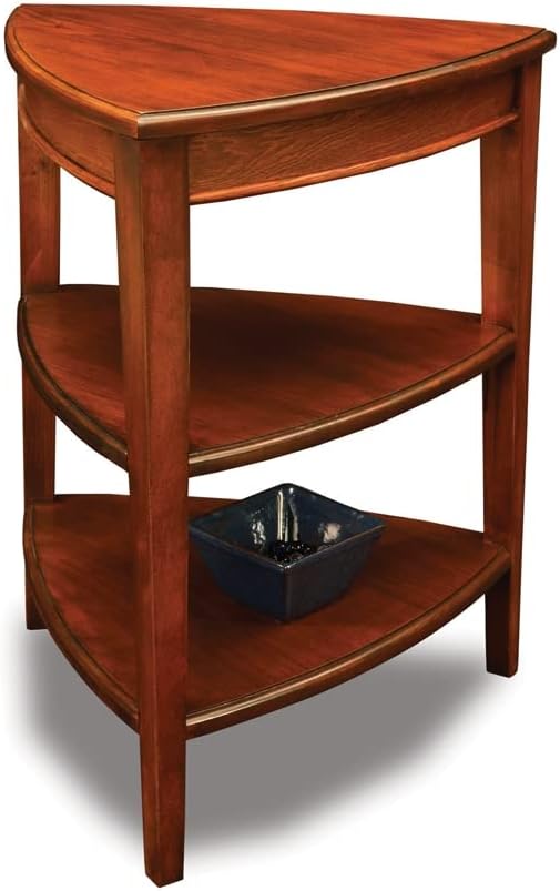 Shield Solid Wood Tiered End Table - Image 4