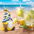 Lemon Decor Summer Garden Gnome Resin Figurines - Image 2
