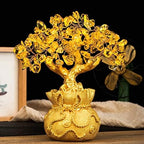 Feng Shui Decor Money Tree Crystal Chinese Decorations Money Tree for Wealth and Good Luck - Image 6