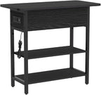Yoobure End Table with Charging Station, Flip Top Side Table with USB Ports and - Image 5