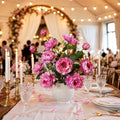 Silk Peonies Artificial Flowers, Purple Red, 4PCS, 31.5'' Long Stem by ENALGRE