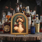 3D Funny Gentleman Dog Wall Art Sign for Bar Decor, Drinking Dog Portrait Wall Decor, 8x10 Inch - Image 7