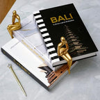 Decorative Books for Home Decor - Black and Gold Foiled Decor Books for Coffee Table - Decorative Hardcover Display Faux Books for Bookshelf – Fashion Designer Books Decor Set of 3 - Image 6