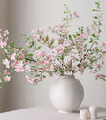 Fake Flowers, 3 Pcs Artificial Flowers Greenery Stems Faux Greenery Stems Branches for Vases Realistic Silk Real Touch Spring Greenery Stems Bulk Bedroom Office Wedding Table Summer Home Decor by HyeFloraartificialflowers