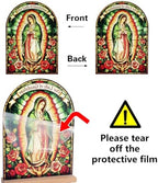 KOMI Catholic Icon Our Lady of Guadalupe Stand Ornament Statue Acrylic Home Altar Decor Christian Gifts - Image 3