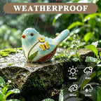 Bird Figurines for Shelf Decor, Resin Animal Figurines for Home - Image 4