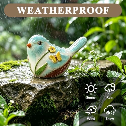 Bird Figurines for Shelf Decor, Resin Animal Figurines for Home - Image 4