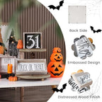 Trick or Treat Sign, Farmhouse Cute Halloween Decor Indoor - Image 5