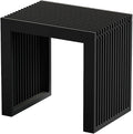 Small Bamboo Dining Bench, 17inch Farmhouse Decor Indoor Kitchen Table Bench by Unknown