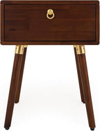 Bme Caden Solid Wood Nightstand/Side Table/End Table, Fully Assembled, - Image 10