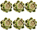 6Pcs Large Faux Artichokes, Bowl Filler Decor for Home,Green by Meiwlong