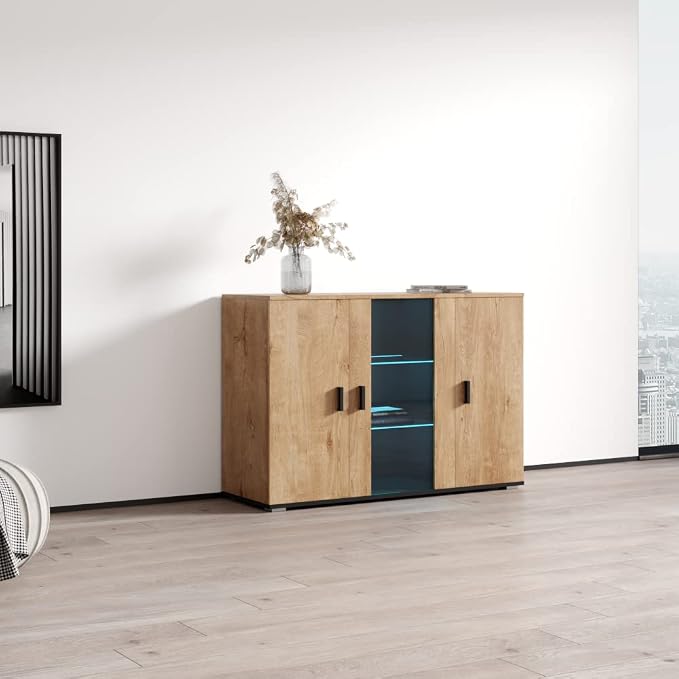 Meble Furniture Soho S7 3D Modular Sideboard — 3 Doors - Image 4