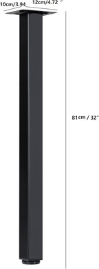 LCSDLHLSY Table Legs 32 inch, Adjustable Square Furniture Legs, - Image 3