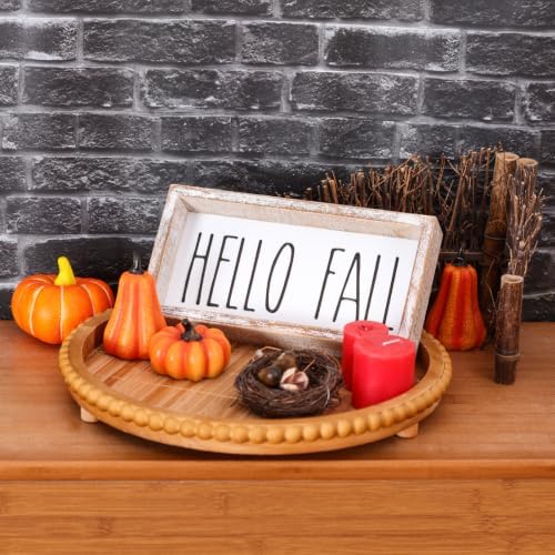 Hello Fall Sign for Table, Cute Fall Decor for Home - Image 4