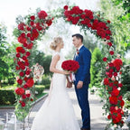 200Pcs Red Roses Artificial Flowers, Real Touch Velvet Fake Roses Bouquet - Image 5