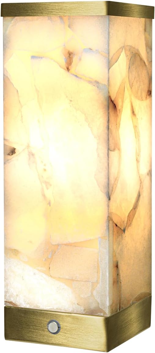 Scenekoy Alabaster Rechargeable Table Lamp - Image 8