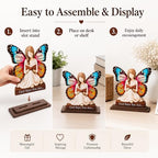 Christian Gifts for Women, God Says You Are Butterfly Decor Desk Plaque - Image 4