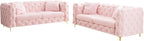 DAMAIFROM 75" Sofa Couch Mid Century Modern Velvet Couch Tufted Button Sofa - Image 9