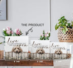 Goldendoodle Wooden Box Sign, Rustic Farmhouse Live Like Someone Left the Gate Open Signs for Home Decor,Farm Dog Office Kitchen Bedroom Decor,Goldendoodle Gifts for Kids Women Men,8x8 - Image 6