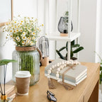 Feifeiya 3 Pieces Faux Decorative Books Set for Home Decor,Light Green - Image 5