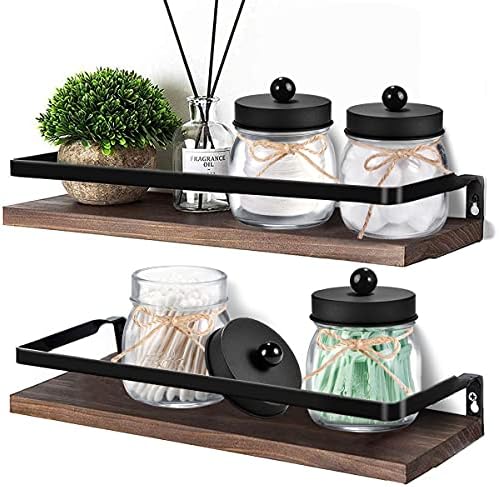 SheeChung 4 Pack Glass Mason Jar Qtip Holder, Black Stainless Steel Lids - Image 5