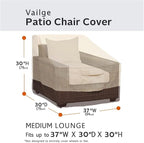 Vailge Patio Chair Covers, Lounge Deep Seat Cover, Heavy Duty and Waterproof - Image 2