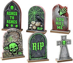 Halloween Tombstone Decor, Halloween Table Decorations Indoor for Home by Unknown