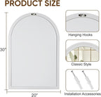 Arched Vanity Mirror for Wall, Decorative Rope Mirror for Bathroom, Living Room - Image 6