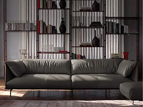 Wento Thick Faux Leather Fabric Soft Skin Grain PU Leather - Image 6