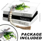Capoda 3 Pcs Decorative Books for Home Decor, Classic - Image 5