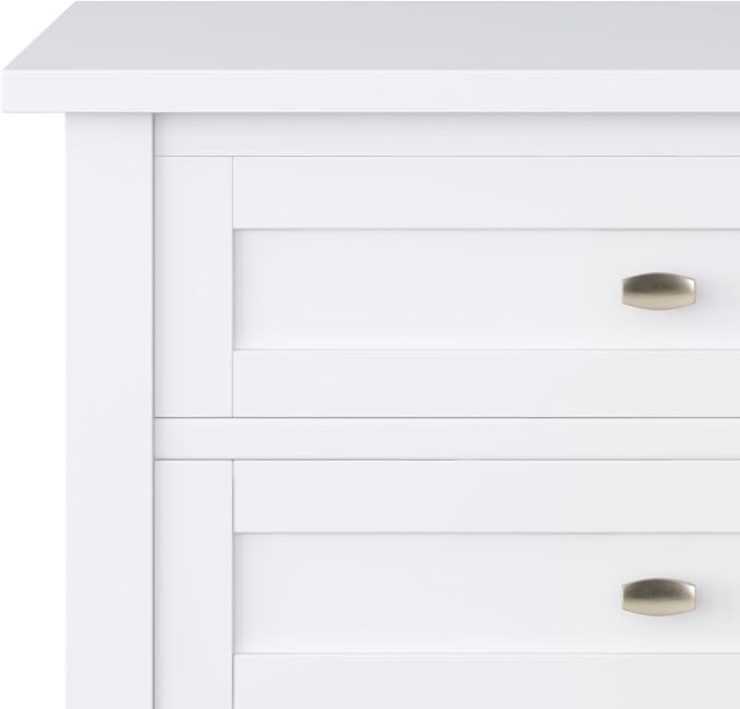 SIMPLIHOME Warm Shaker Bedside Table - Image 6