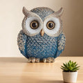 Baitiane Owl Statue Home Decor, Owls Figurine for Bookshelf by Baitiane
