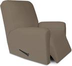 PureFit Stretc Recliner Chair Covers Fleece Soft Couch Covers by PureFit