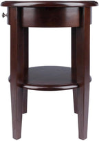 Furnifact Farmhouse End Table Solid Wood - Image 5