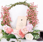 N&T NIETING 24Pcs Babys Breath Artificial Flowers Bulk, Pink - Image 7