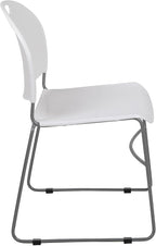Flash Furniture HERCULES Series 5 Pack 880 lb. Capacity White Ultra-Compact - Image 8