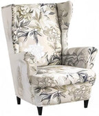 KRFOONN Wingback Chair Covers Slipcovers 2 Piece Stretch Wing Chair Covers - Image 8