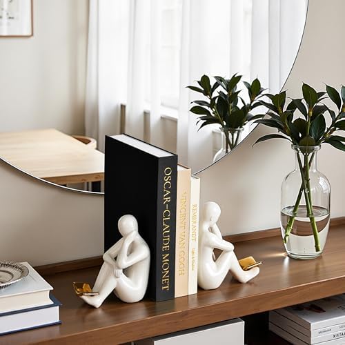 JARLINK Aesthetic Decorative Books, Set of 3 Linen Faux Book Boxes, Black - Image 6