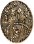 Vintage Macaw Wall Sculpture,Antique Wall Decor,Retro Art Birds Sculpture by Newinhome